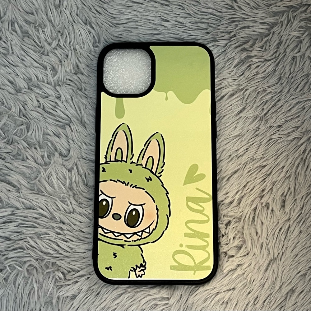 Labubu Phone Cases Green